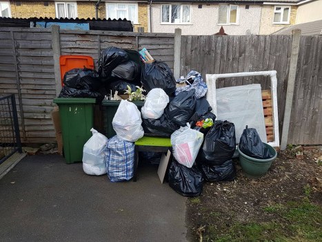 Professional office clearance team at work in Thamesmead